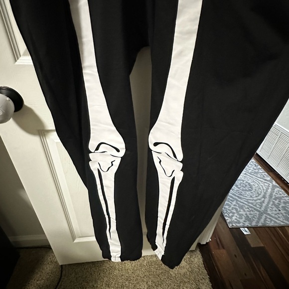 Tipsy Elves Skeleton Full Face Zippered Costume size XXL - Picture 5 of 9